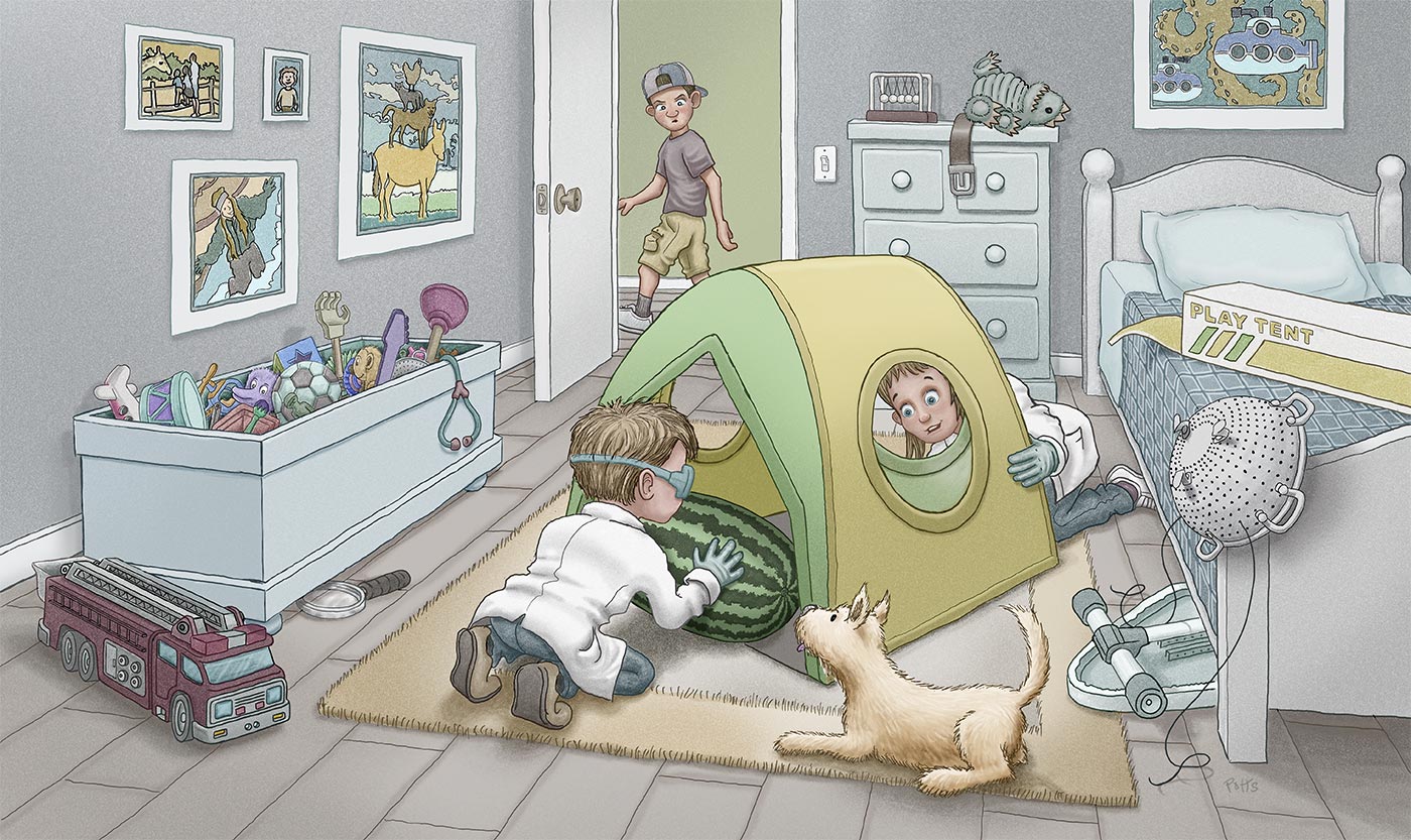 Quarantine | Gary Potts Illustration